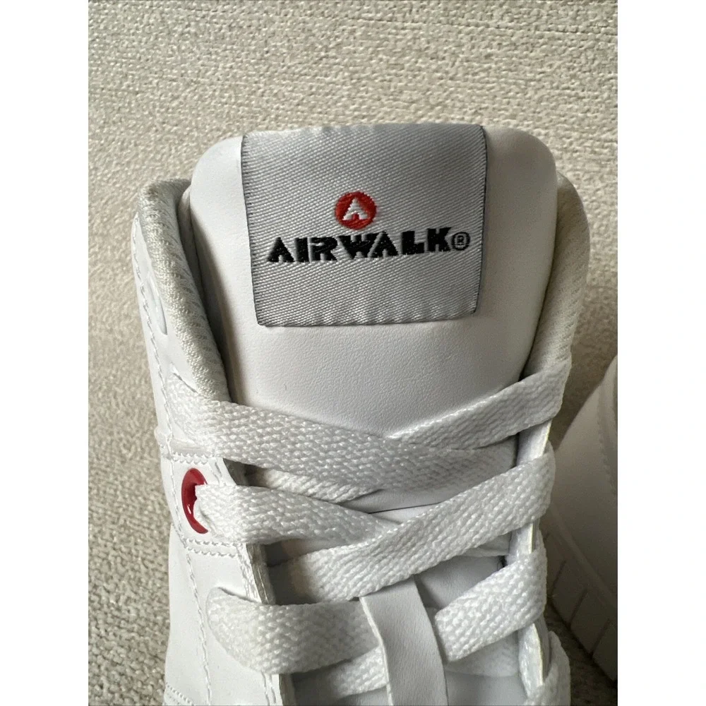 Airwalk‎ Tennis Shoes Men White Masike Skate Board Sneaker Size 8.5